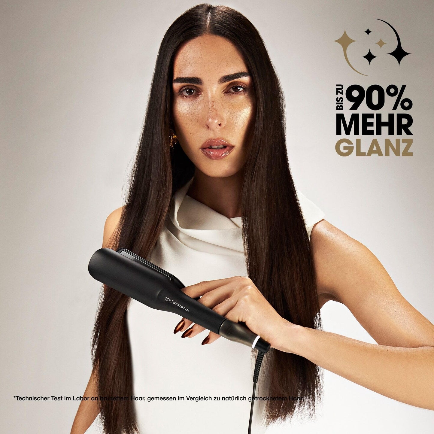 ghd Chronos Max Glätteisen mit breiten Platten – Schnelles Styling, mehr Glanz & Halt – Ideal für dickes, lockiges Haar ohne Hitzeschaden